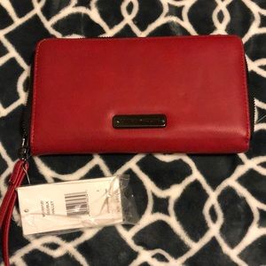 Red handbag,  new